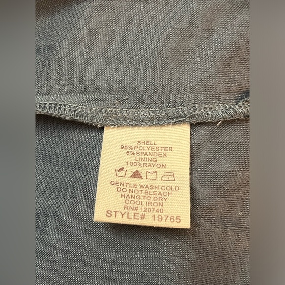 NWT Mystree Dress Katherine Lemon Boutique Velvet Velour pockets Shimmer Charco - Picture 8 of 16